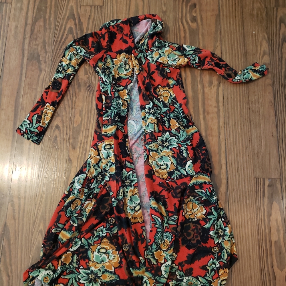 Floral cardigan